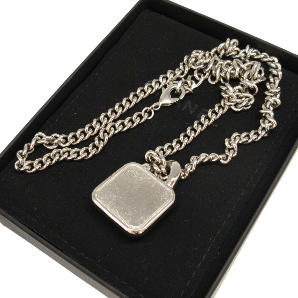 CHANEL Authentic Black Logo Necklace - Picture 4 of 5
